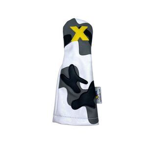 Sunfish X Hybrid Golf Headcover Limited Edition White Camo Hand Cut